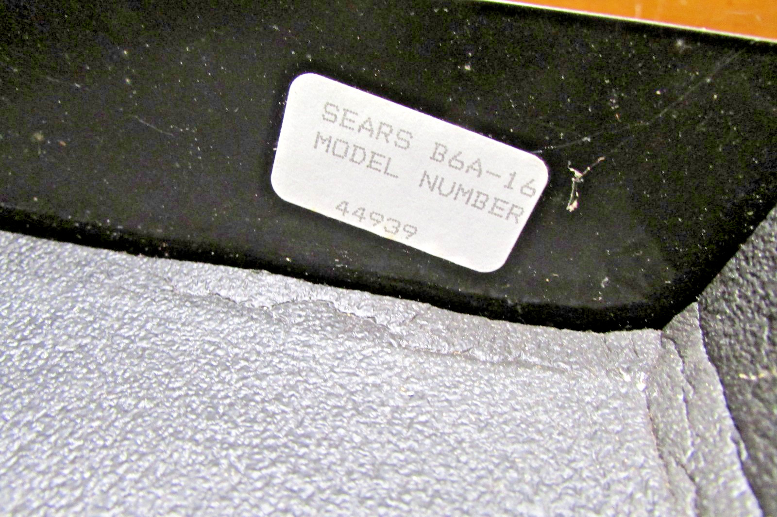 Vintage Craftsman Rally 2 Drawer Tool Box Chest Near Mint. USA.