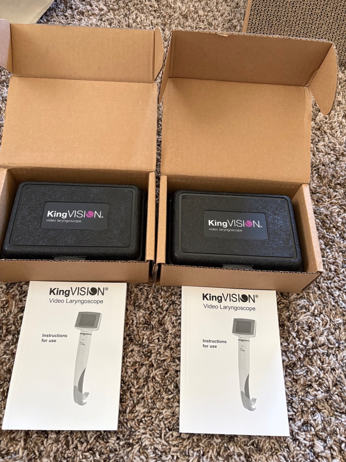 King Vision Video Laryngoscope BRAND NEW
