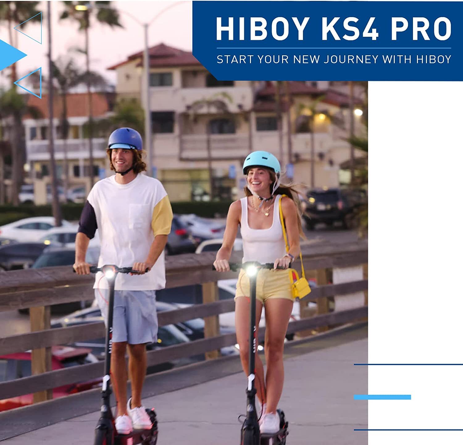 Hiboy KS4 Pro Electric Scooter Adult 500W 25 Miles Commuting Scooter Secondhand
