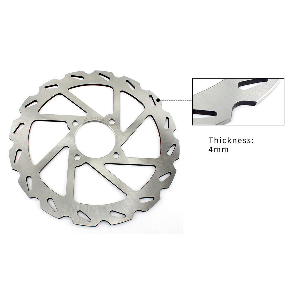 Rear Brake Disc Rotor For Yamaha Warrior 350 YFM350X 1990-2004 2000 2001 2002 03