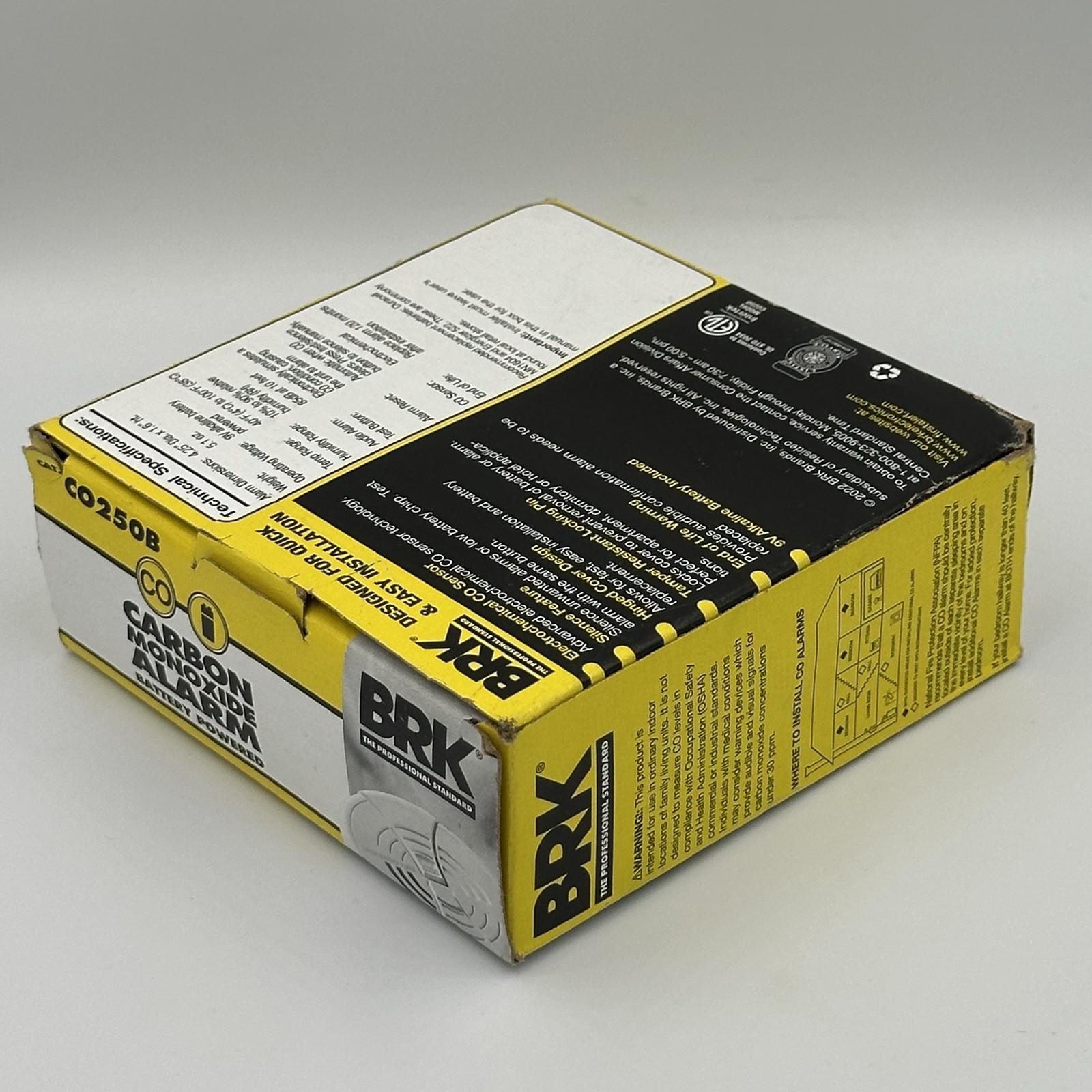 First Alert CO250B Carbon Monoxide Alarm Detector NOS NEW OLD STOCK FREE US SHIP