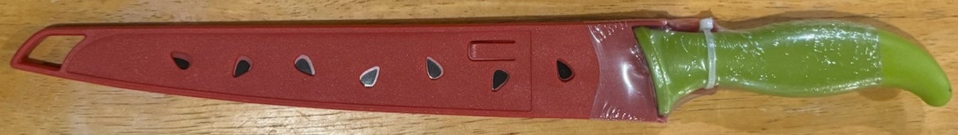 Good Cook ~ Watermelon Knife ~ Stainless Steel w/Sheath ~ Brand New