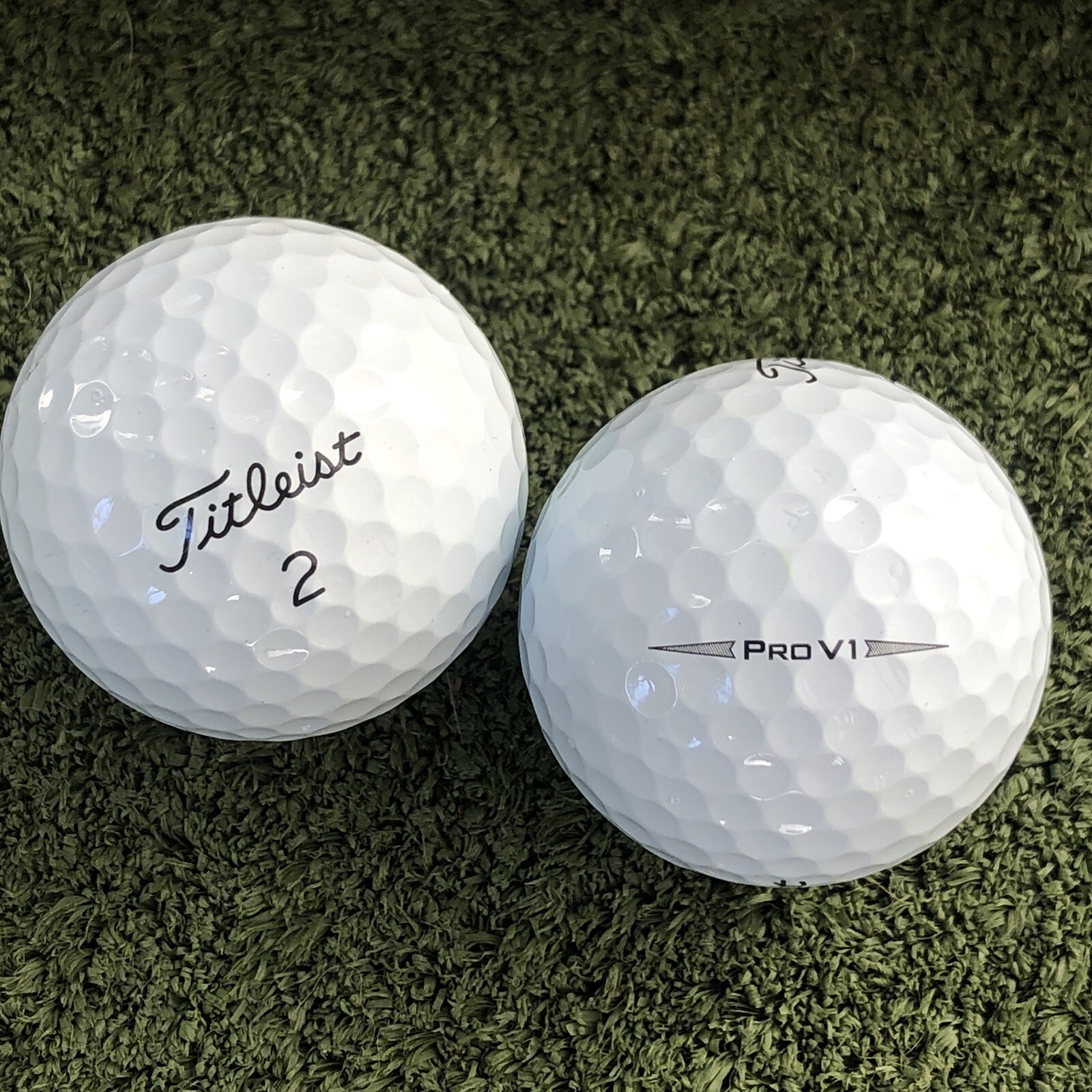 50 Titleist Pro V1 4A Grade Used Golf Balls (AAAA) White