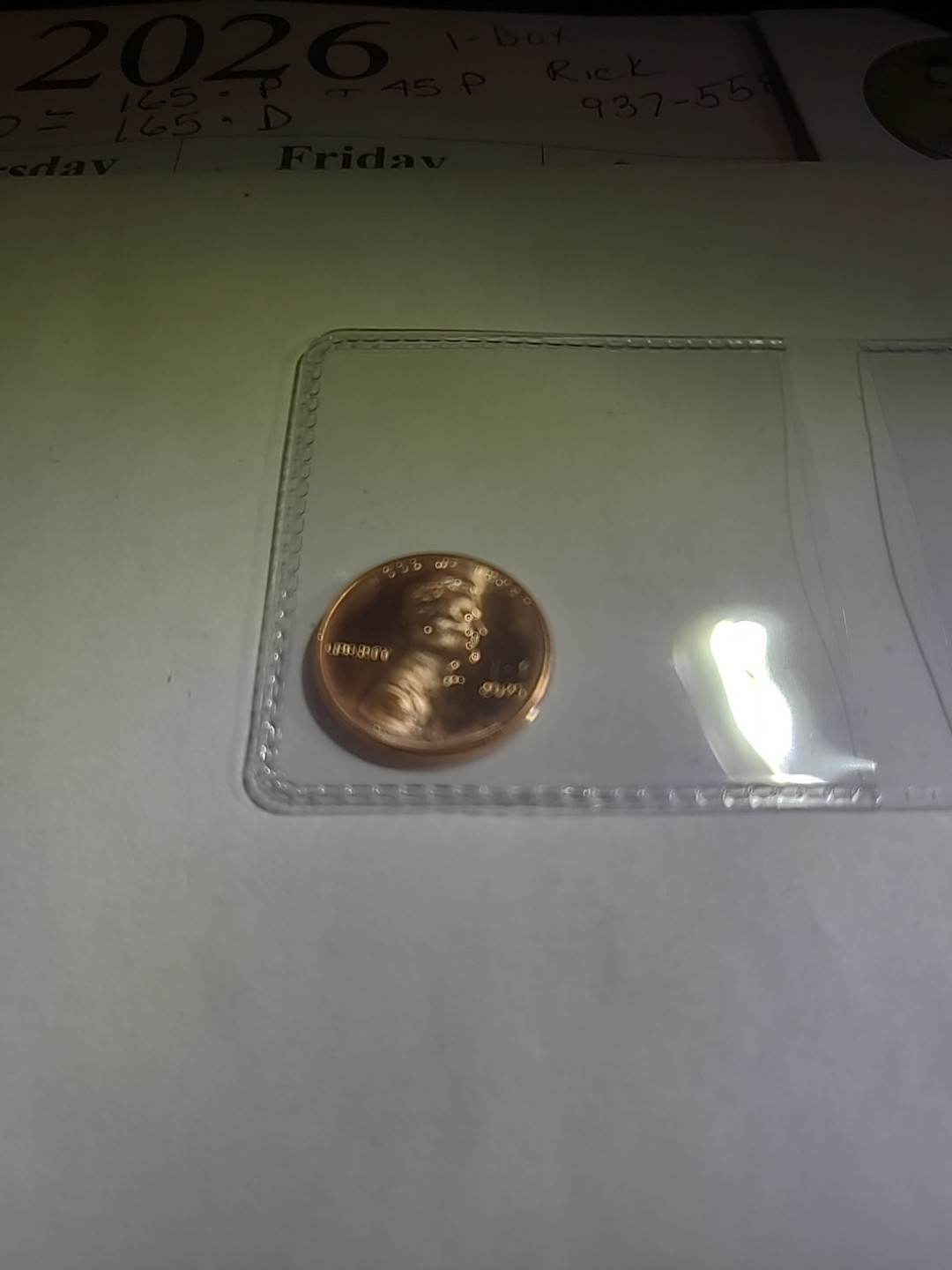 2025 P&D Brilliant Uncirculated Mint Sets 5 Coins Per Mint Whitman Holder