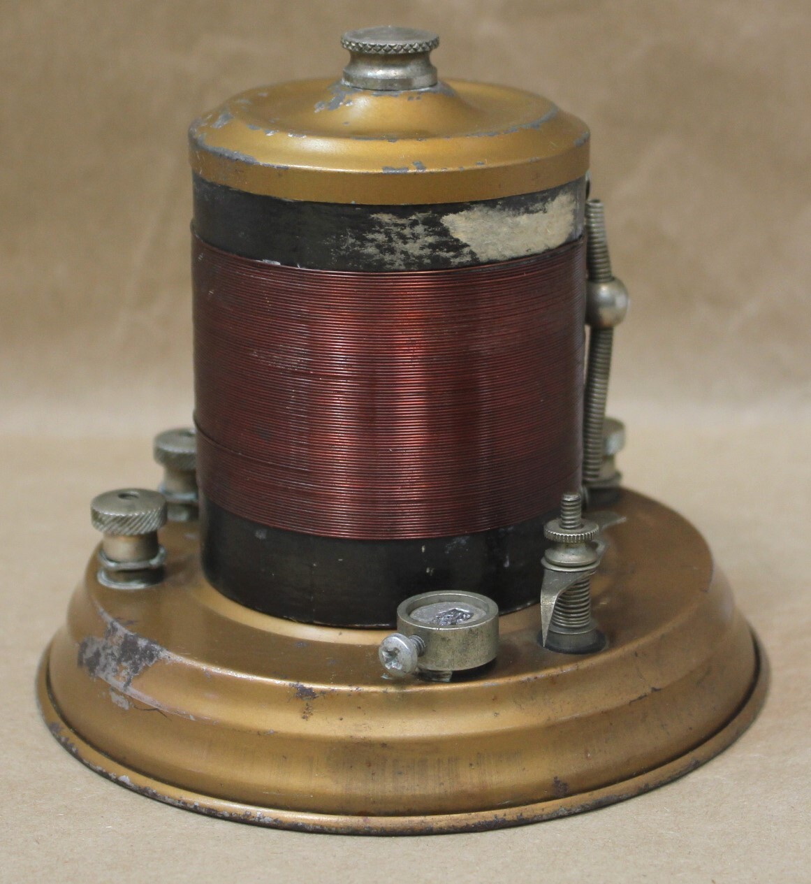 1922 Brooklyn Metal Stamping galena crystal radio WORKING and tested original