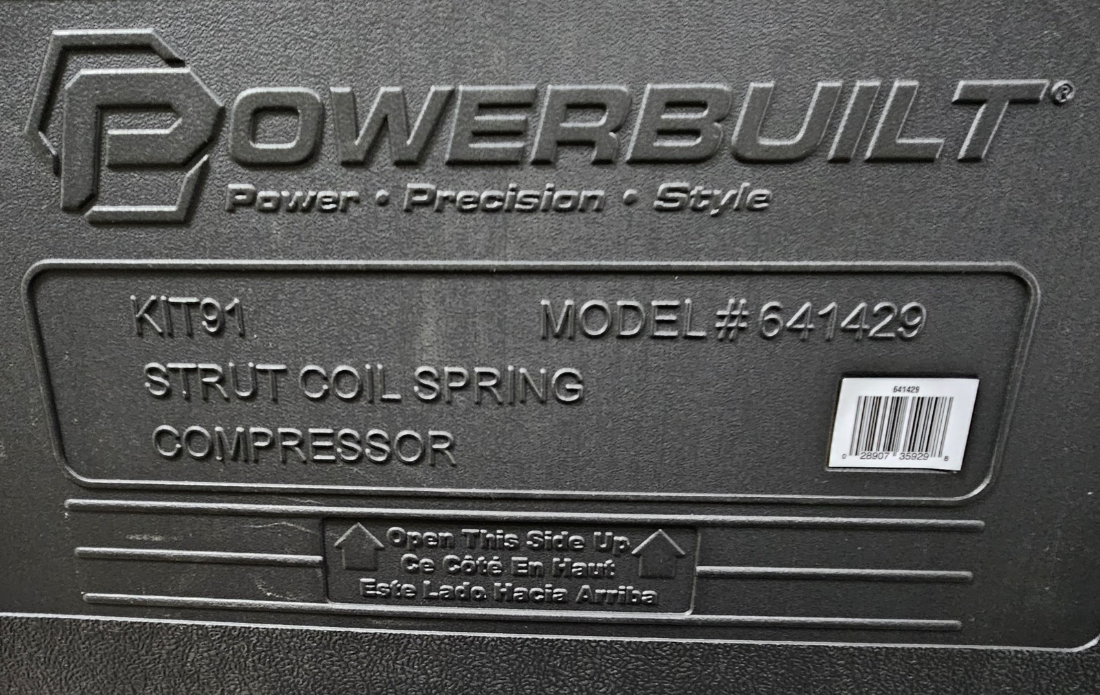 Powerbuilt Strut Coil Spring Compressor Kit 91 641429 New Sealed