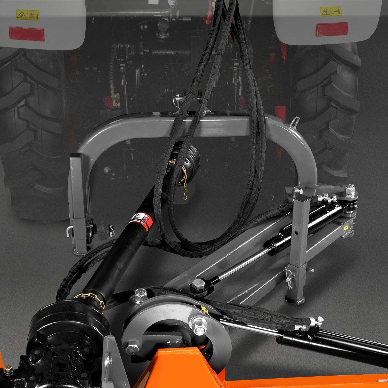 MechMaxx 3-Point PTO Offset Flail Ditch 60" Bank Mower, 25-60HP, CAT 1, VAM60