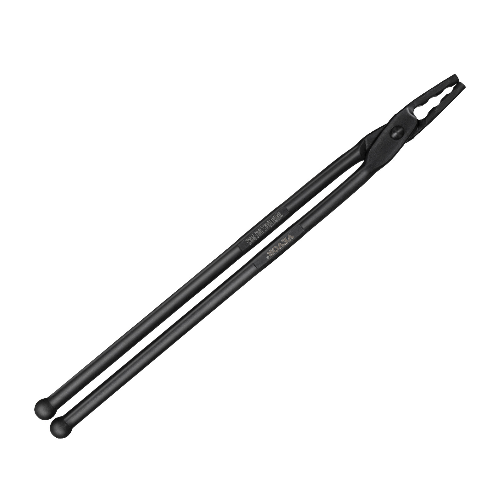 VEVOR Blacksmith Tongs 18” Wolf Jaw Tongs Carbon Steel Tongs A3 Steel Rivets