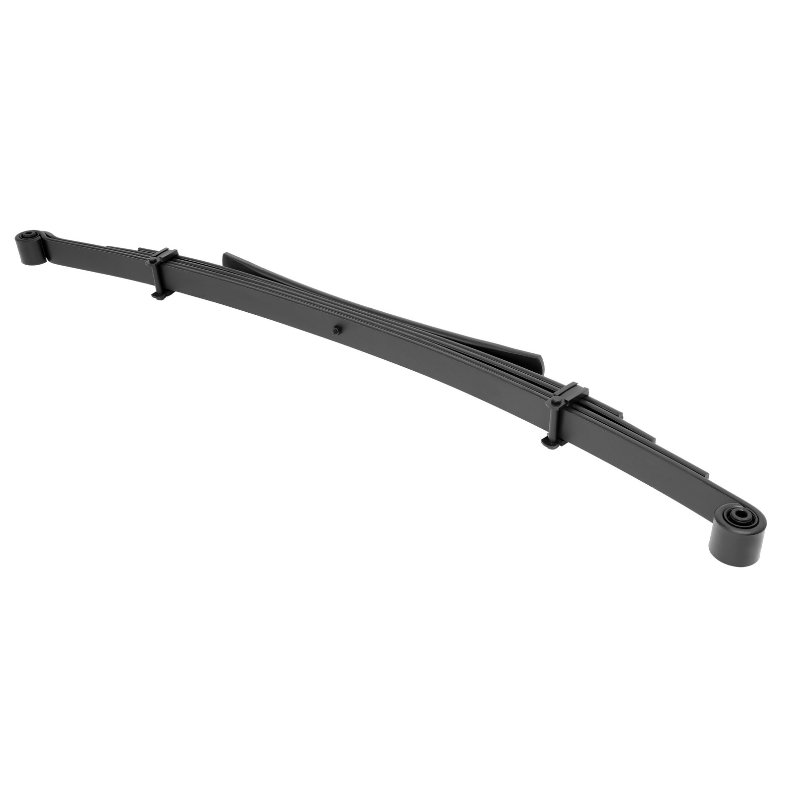 Powder Coated For Toyota Tundra 2007-2022 Black Rear 5-Leaf Spring & Bushings