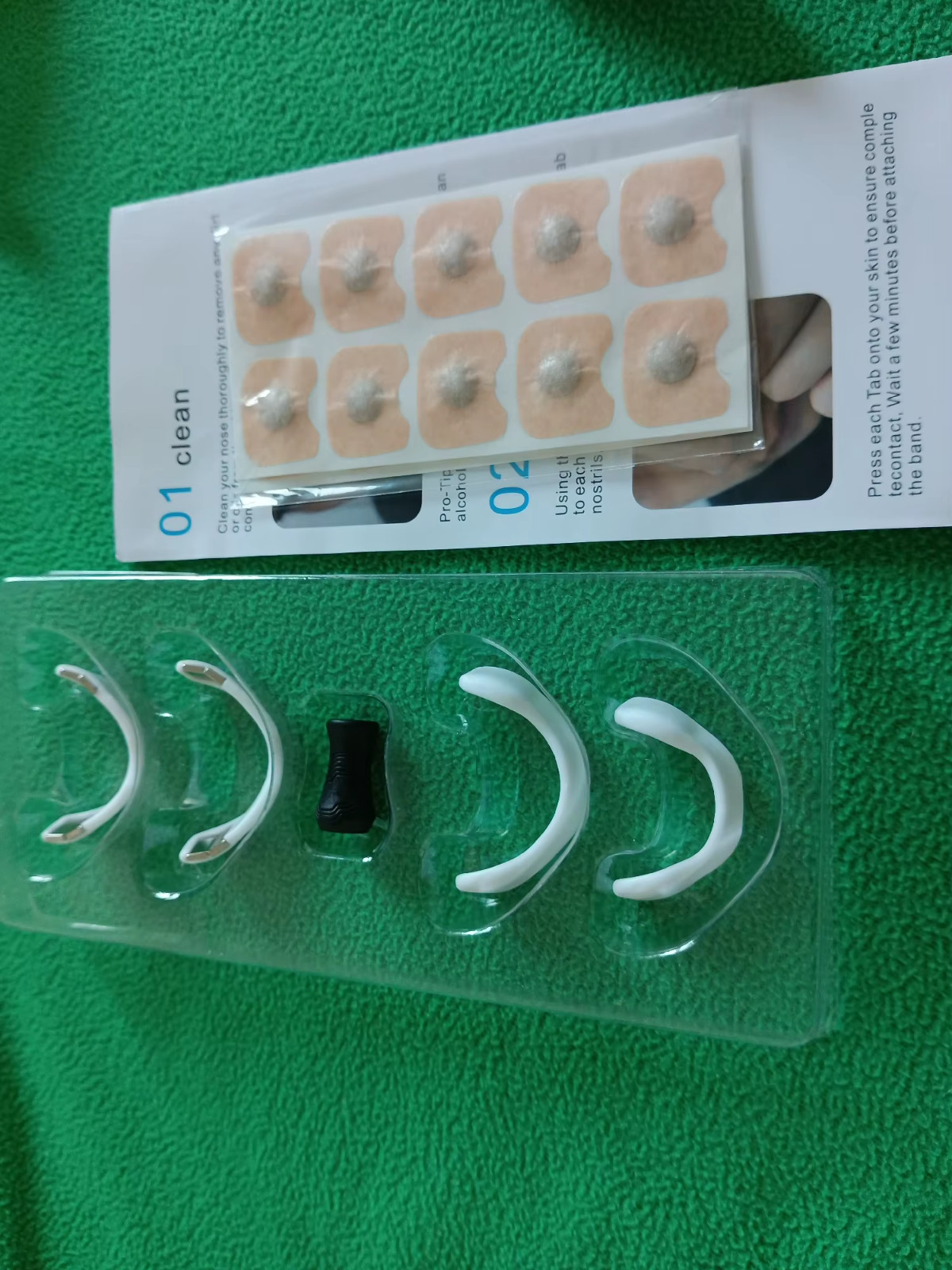 NEW 300pc Magnetic Nasal Breathing Nose Dilators Starter Kit Improve sleeping...