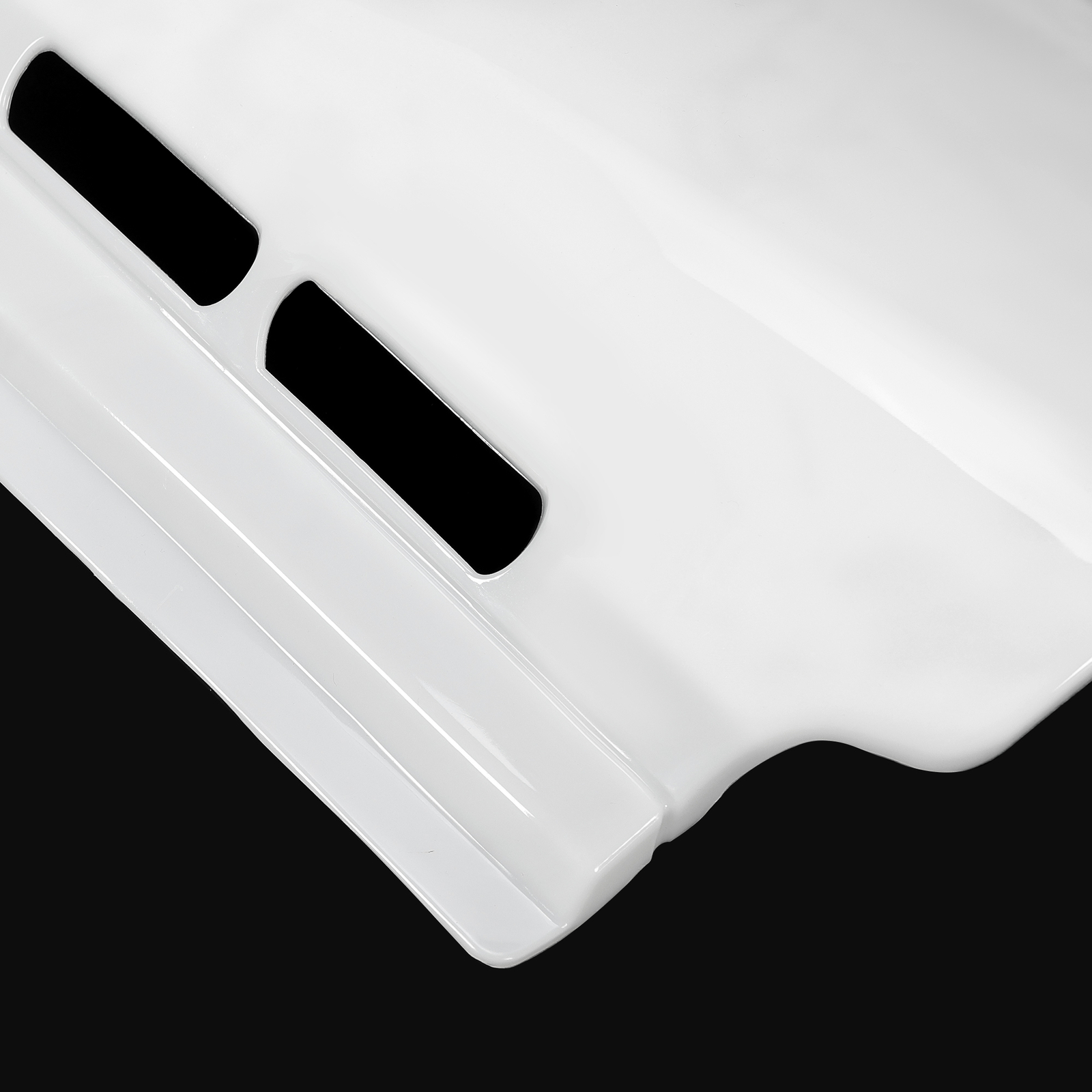 White Side Cover Panel Side Fairing Left+Right Fit For 93-21 Honda XR650L