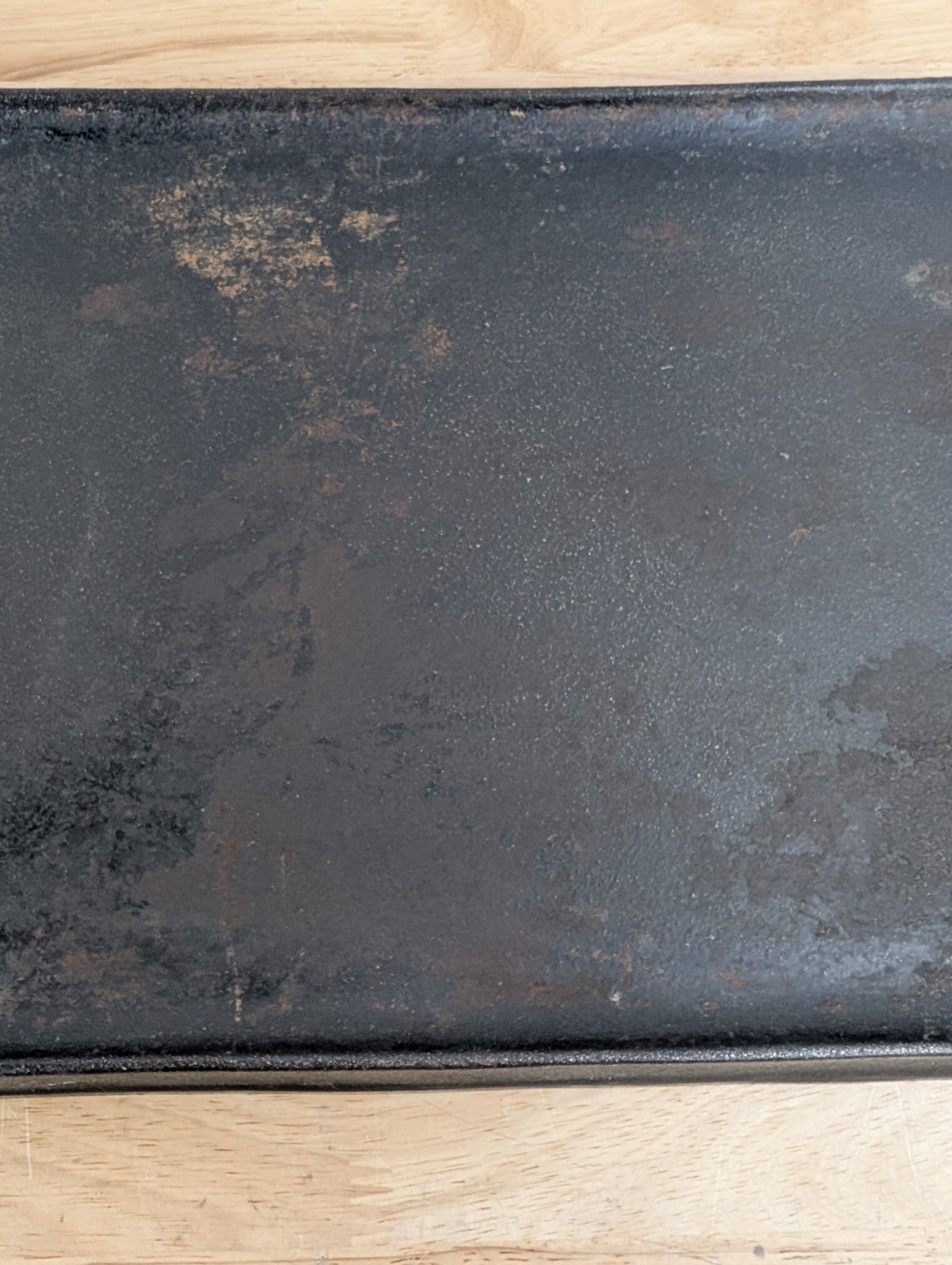 Vintage Cast Iron Long Griddle - No. 6 - Flat Griddle - 23in x 10in - Heavy