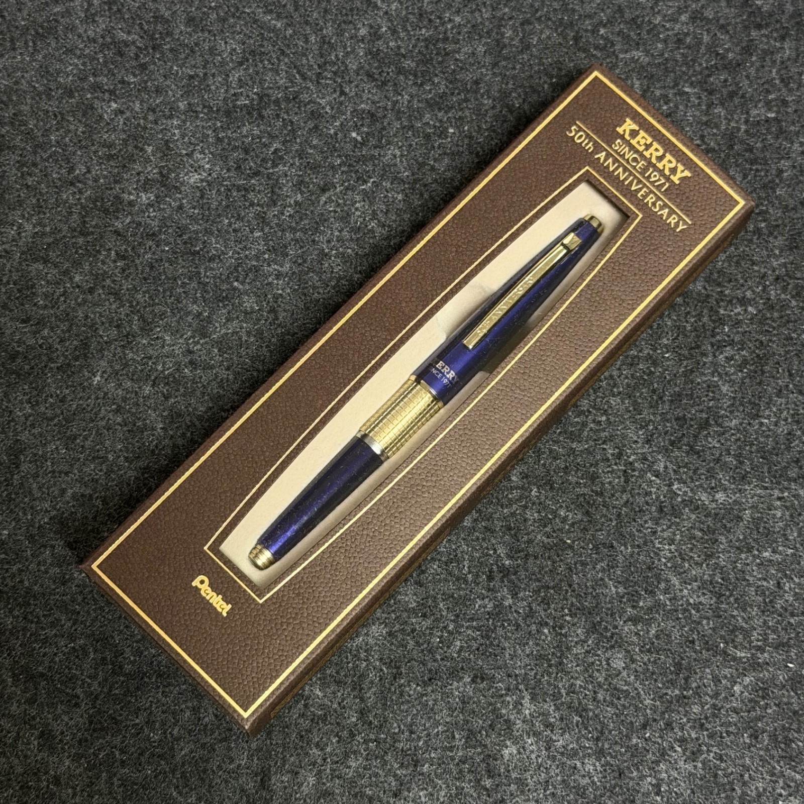 Pentel Sharp Kerry Mechanical Pencil 0.5mm 50th Anniversary Limited Bottle Blue