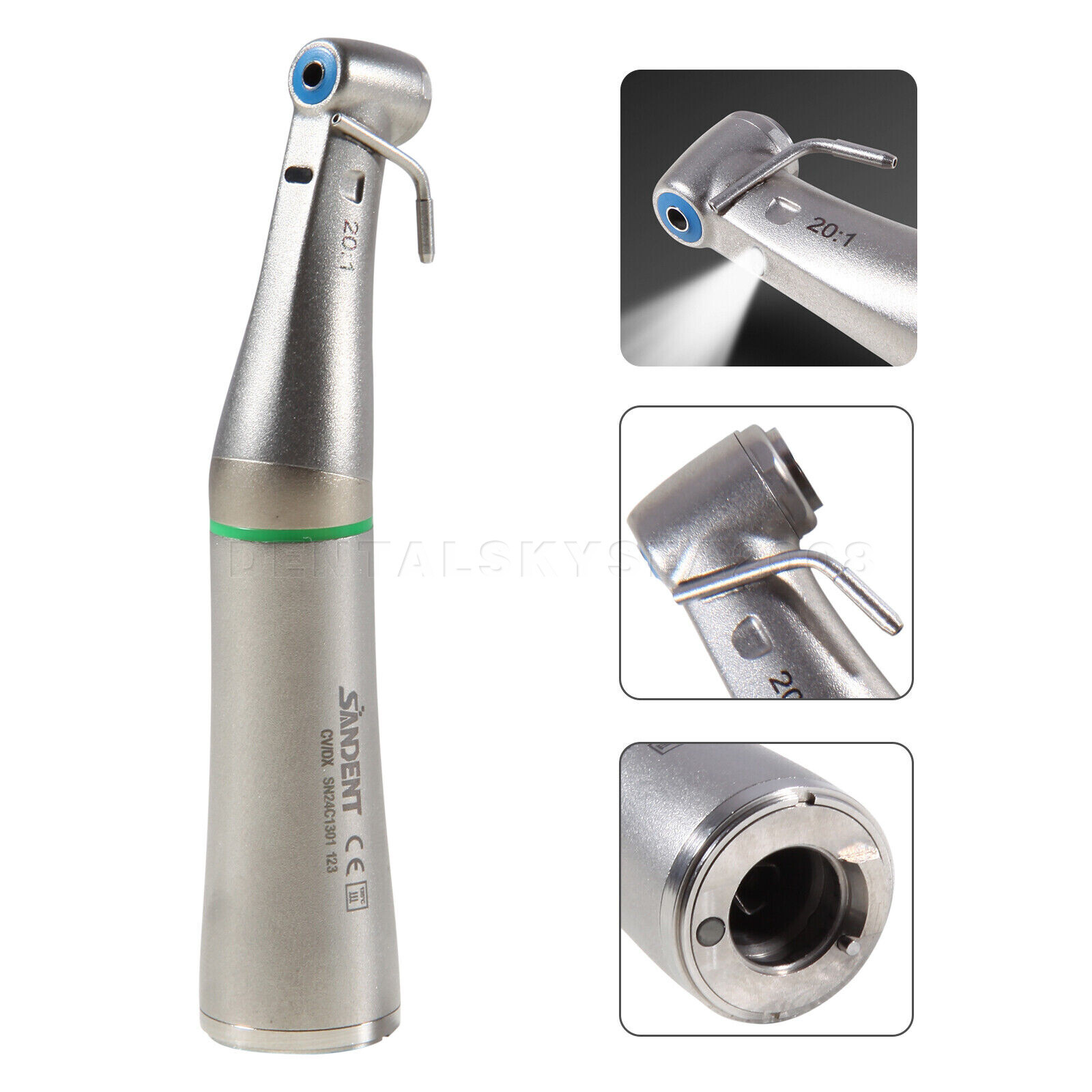 Dental Implant Handpiece 20:1 (LED) Contra Angle Fit NSK Implant Motor