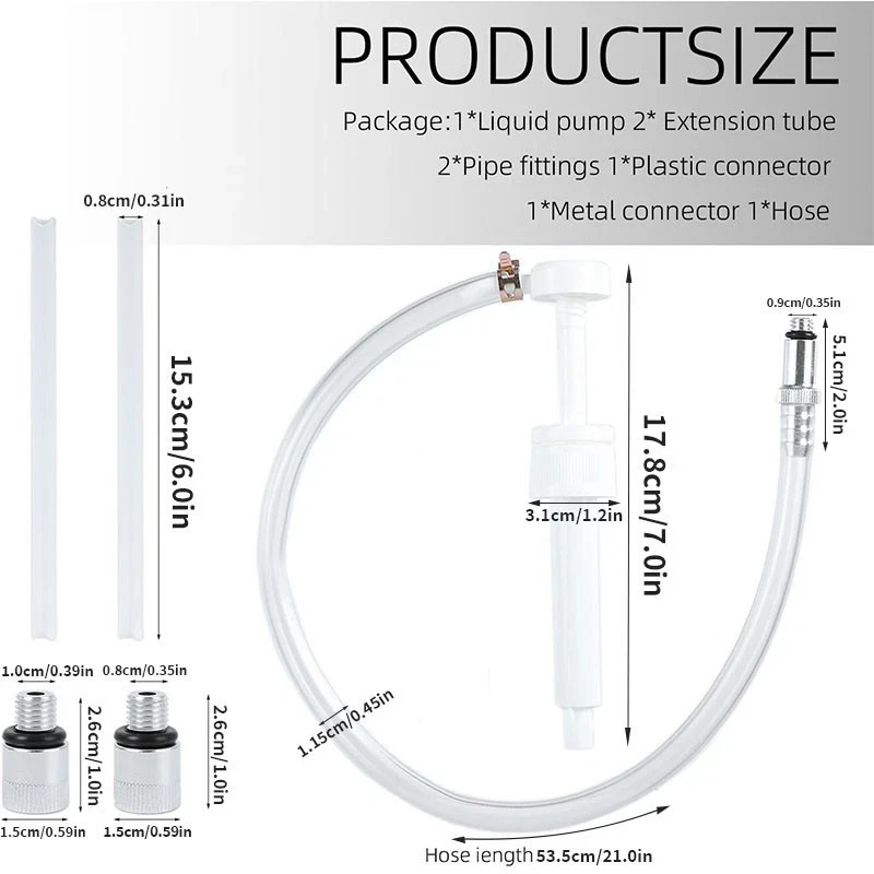 Fluid Transfer Pump Dispenser Quart Gallon Lubricant Liquid Oil Transmission
