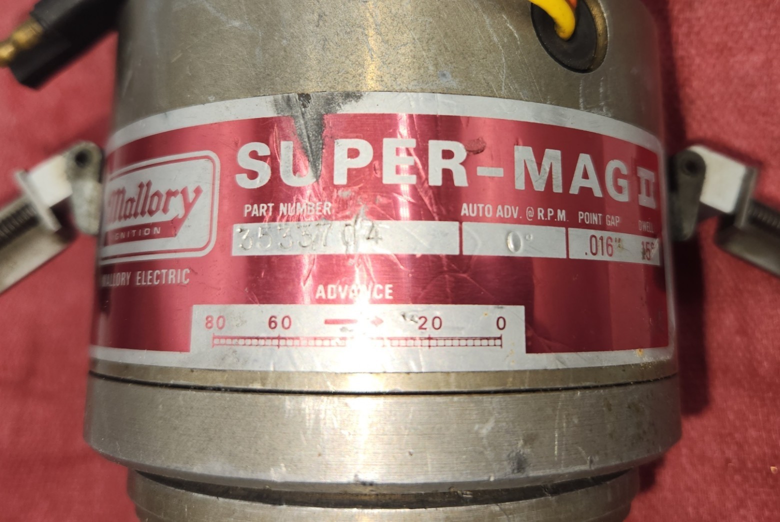 Mallory Super-Mag II 3533704 - Generator / Magneto Head - Drag Racing