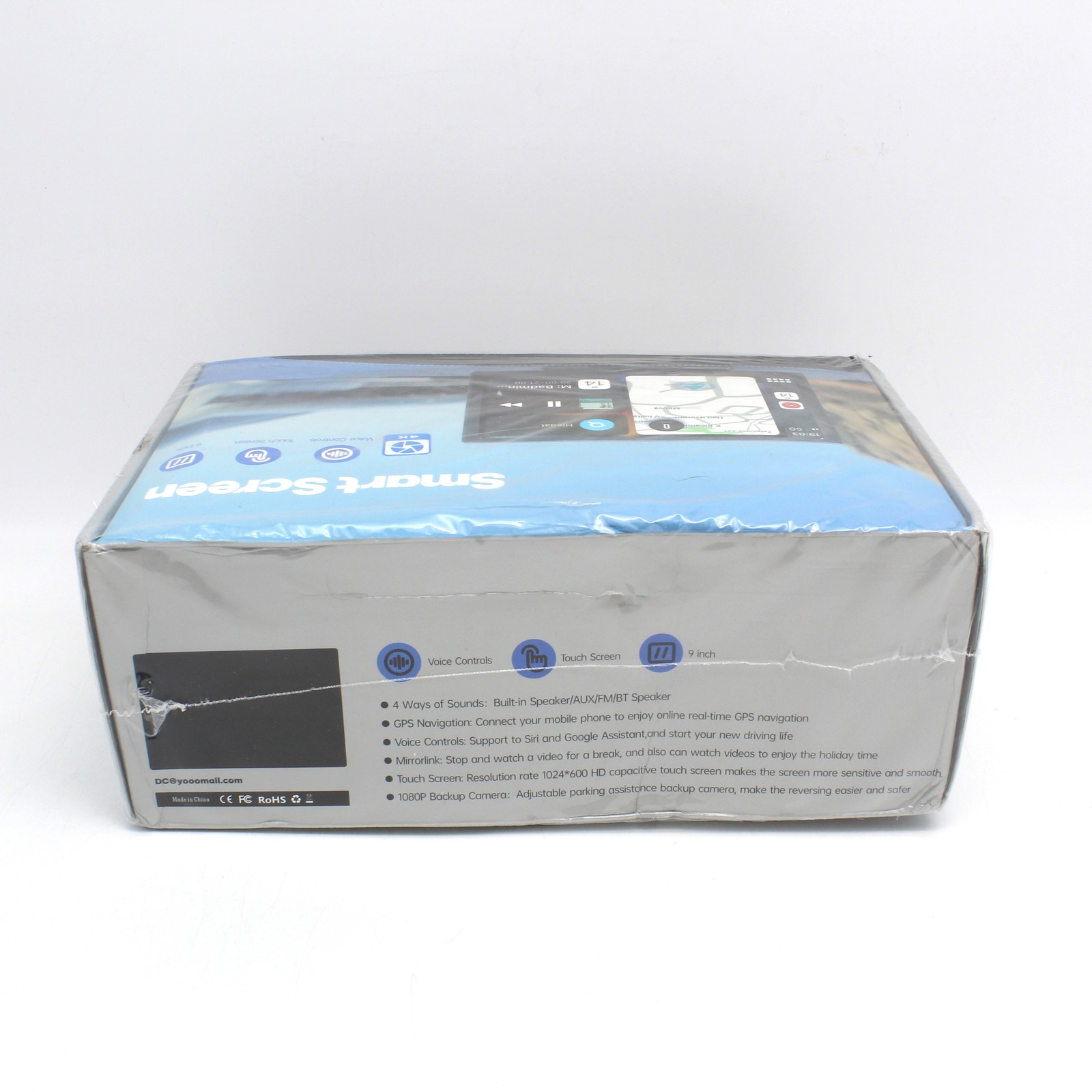 Unbranded 9" Dashboard 4K Voice Control Touch Screen Media Player XCB-3824