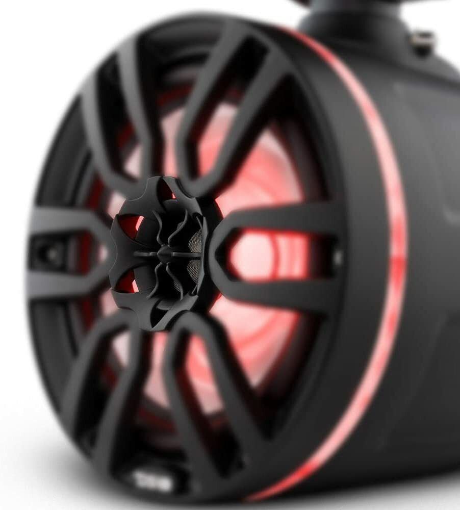 DS18 Hydro NXL-X8TP/BK 8" Marine Towers 375 W Max 125 W RMS 4 Ohms (Pair)