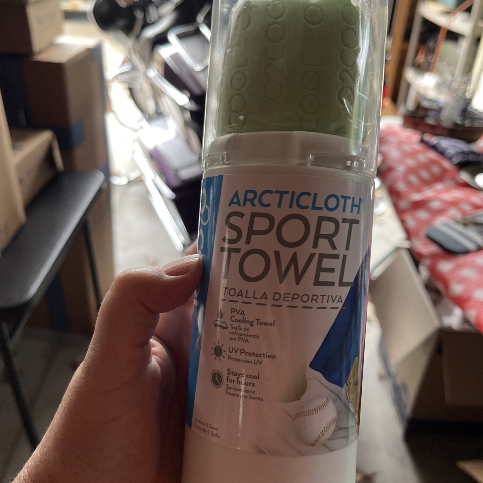Arcticloth Sport Towel Sage Green