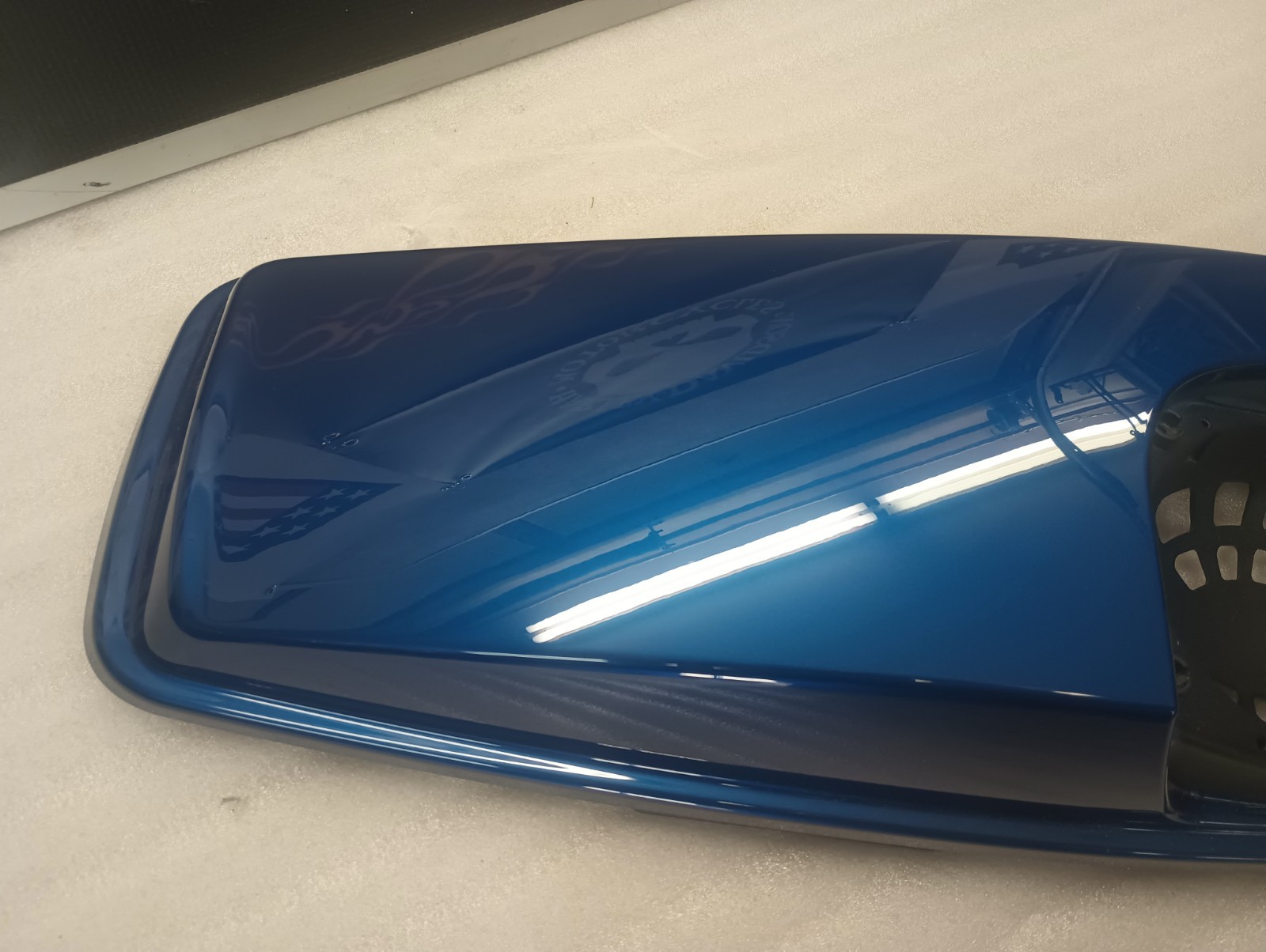 2015-16 Harley Davidson Touring Boom Audio Saddlebag Speaker Lids OEM