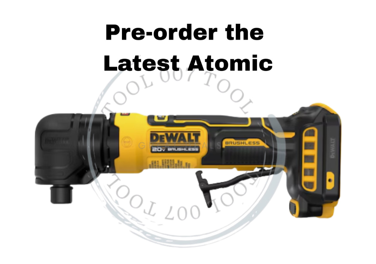 DEWALT DCG422B ATOMIC 20V MAX* Right Angle Die Grinder (Tool Only) PREORDER