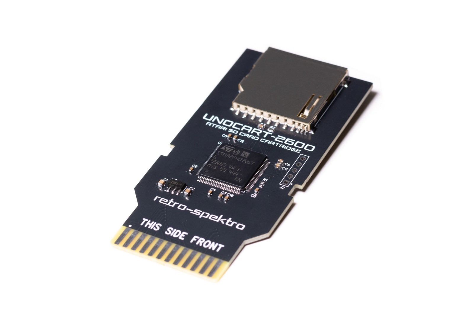 UNOCART-2600 SD card Multi Rom Cartridge for ATARI 2600 with CASE