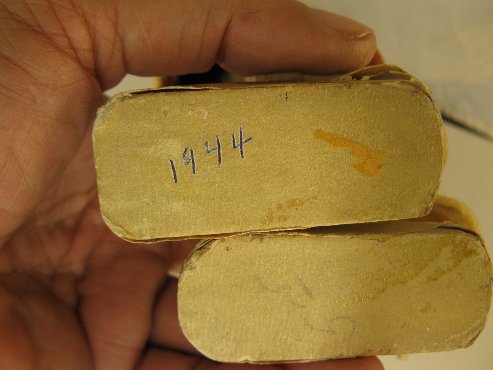 Vintage Native American Skookum Doll - 16” Composition Dated 1944