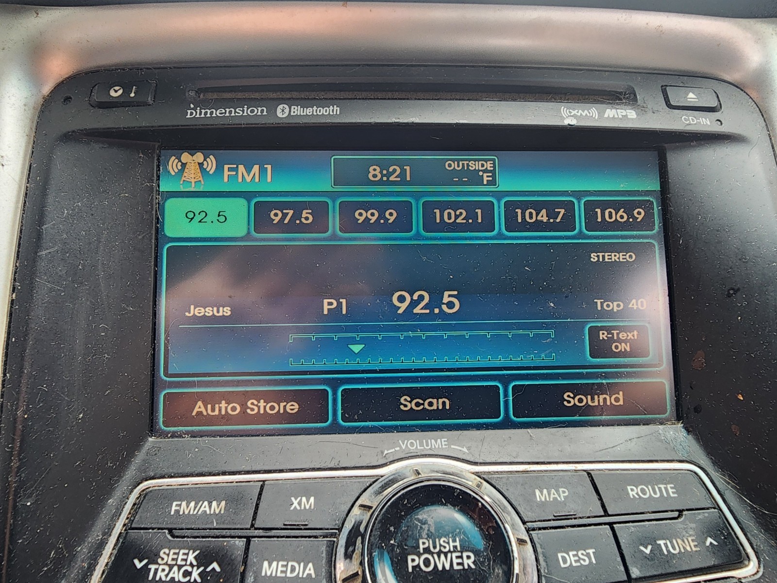 OEM #96560-3Q000 Navi w/Bluetooth XM CD Radio for Hyundai Sonata 2010-2014