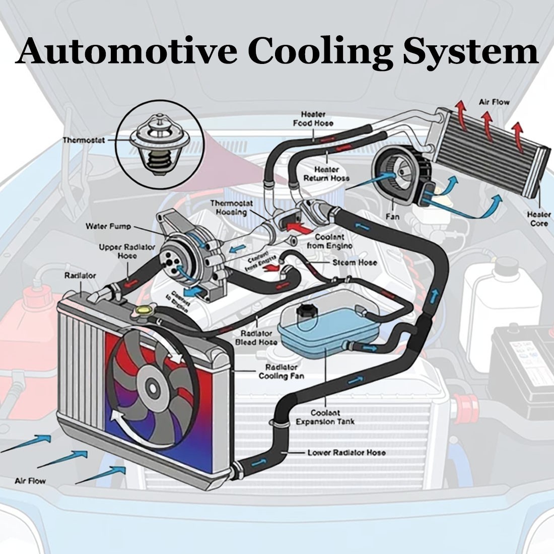 Aluminum #C7NN8005H Radiator For Ford New Holland 2000/2600/3000/3600/4000 MT W