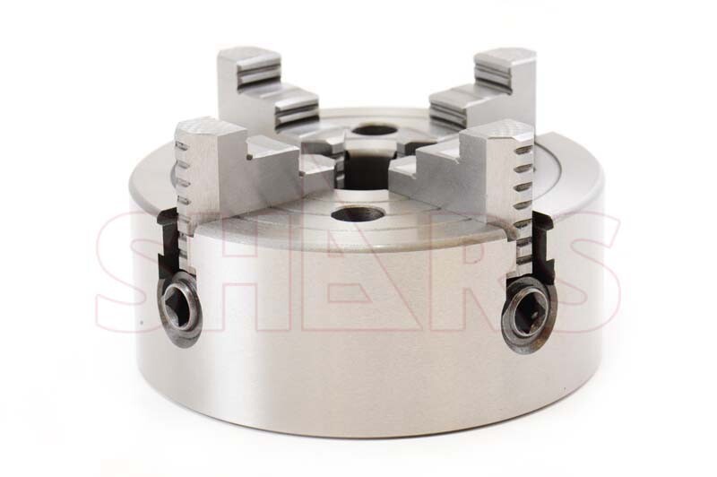 SHARS 6" 4 Jaw Independent Lathe Chuck with TIR Certification NEW R[