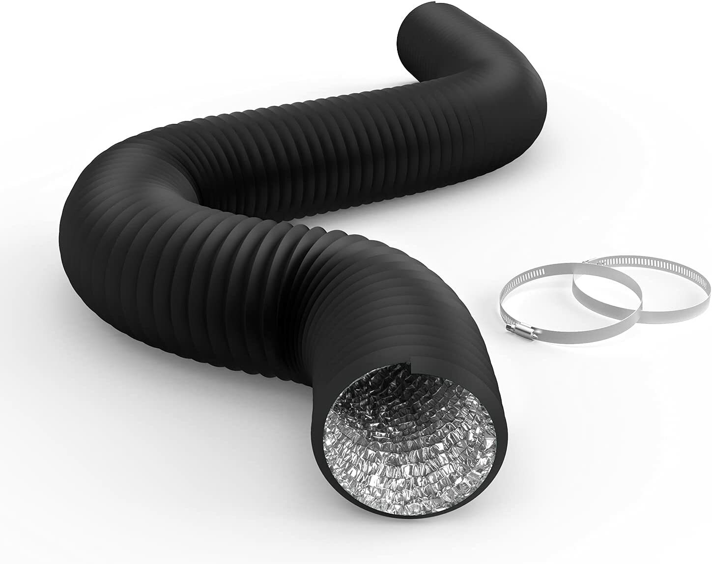Flexible Ducting Dryer Vent Hose for HVAC Exhaust Different Sizes and Colors