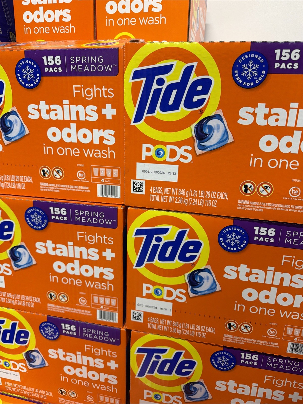 Tide Pods Original Laundry Detergent Pacs, 156 Count