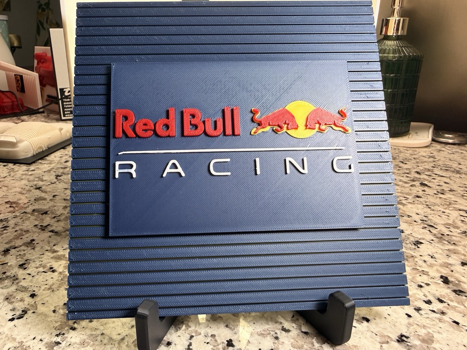 Redbull Racing F1 Team Logo Display Wall Art Decor For F1 Collector Fan Gift