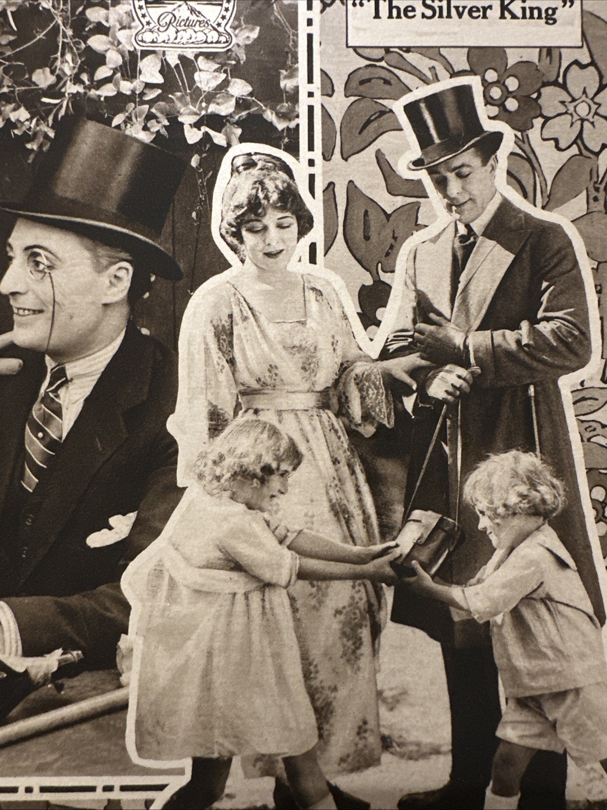 ANTIQUE ART CRAFT PICTURES/ PARAMOUNT THE SILVER KING Movie LOBBY POSTER CARD