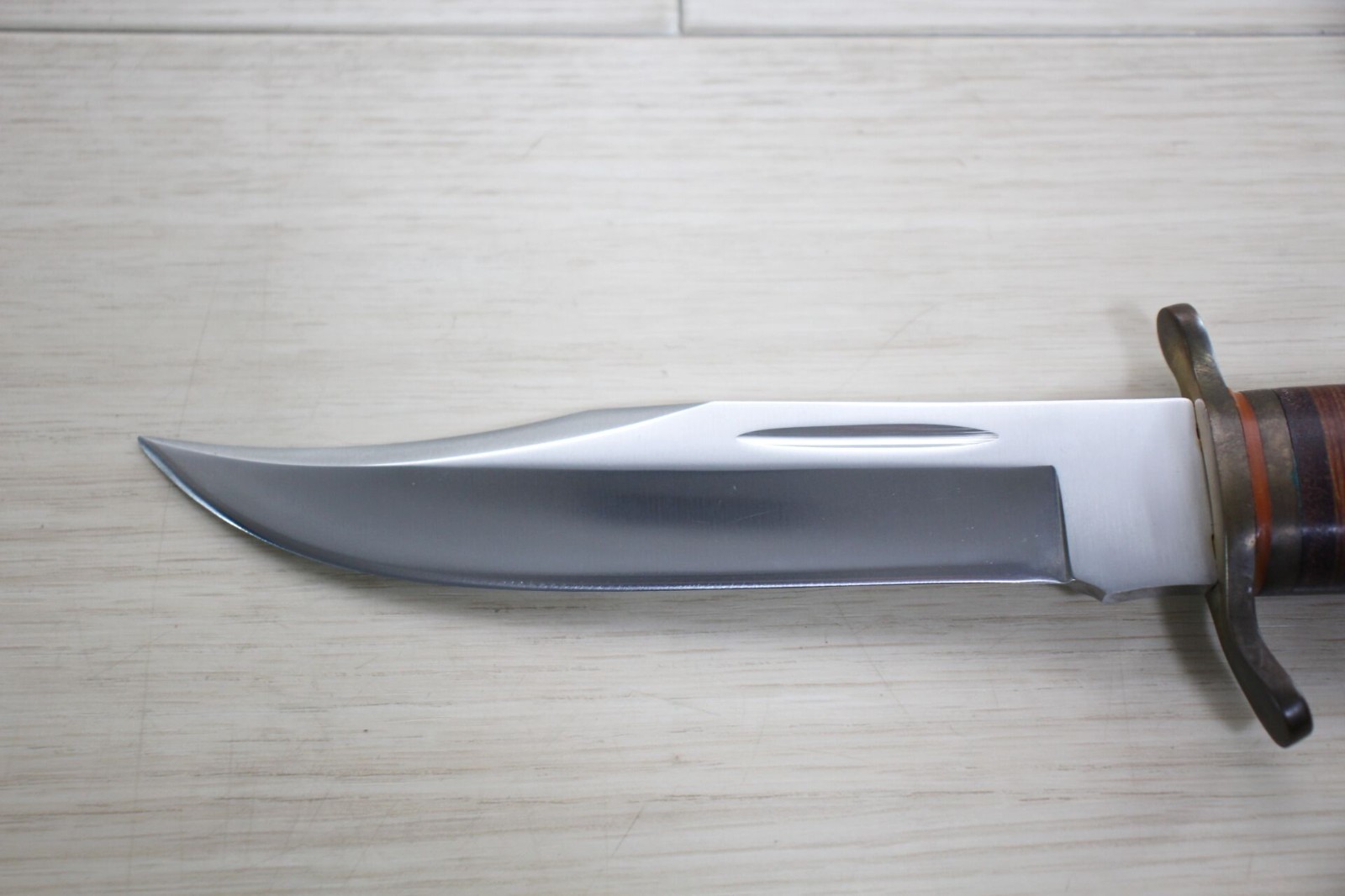 Vintage Hattori 1700A Hunter Knife Northman KT-117 Seki Japan 6” w/Sheath I95