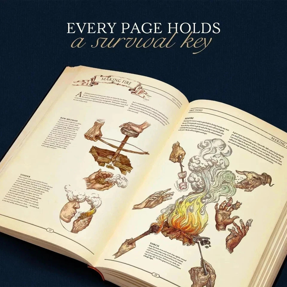 The Book The Ultimate Guide to Rebuilding a Civilization - Inspirational Science