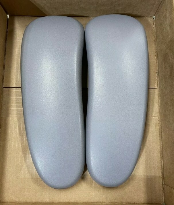 New Classic Herman Miller Aeron Arm Pads for all sizes A B C (Titanium Grey)Pair