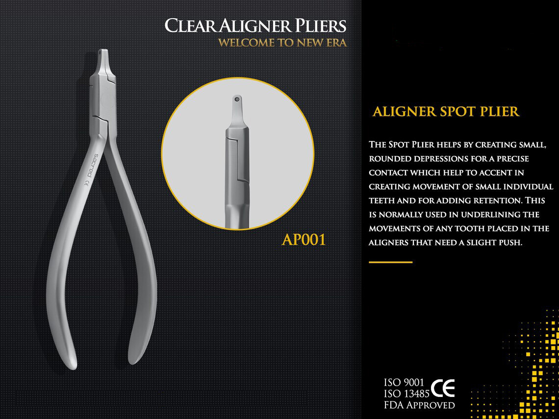 Orthodontic Retainer Plier Clear Aligner invisable pliers 5 pcs Set Dental