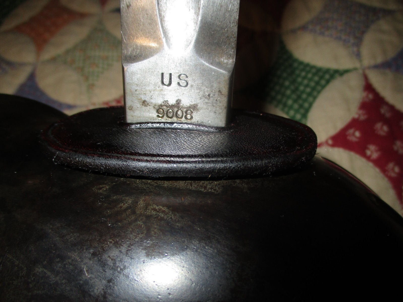 US 1913 PATTON Cavalry Sword Leather Bumper replacement regulation Saber Sabre