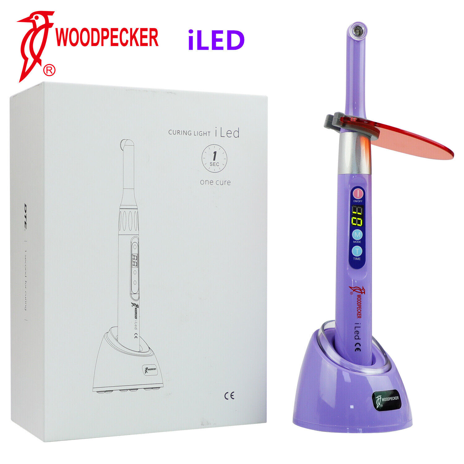 100% Woodpecker Dental i LED PLUS i LED II O-Star 1 Second Curing Light Lamp