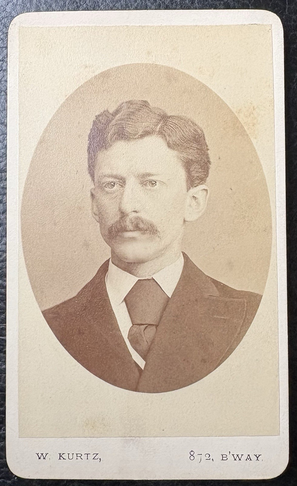 1870s MLB NY Mutuals Infield Davy Force Baseball Cdv NJ Otis Elevator Tradesman