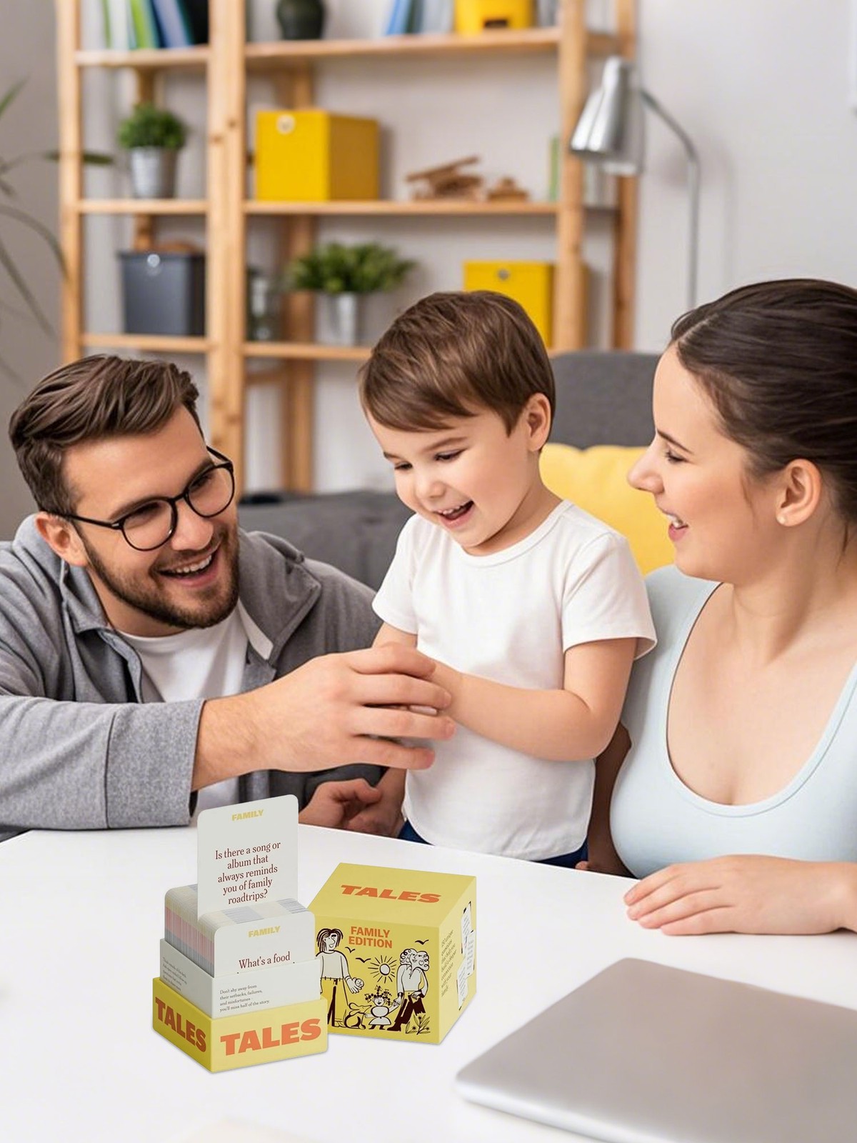 150 Conversation Starter Cards Family Edition for Family Gathering Party US