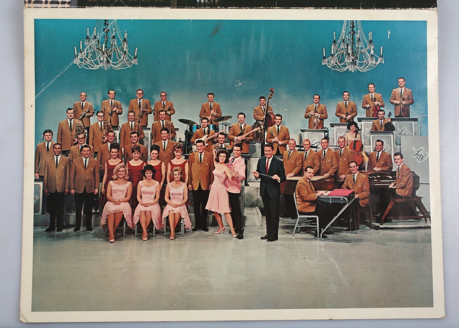 Vintage Lawrence Welk Autographed TV Show Music Program Dedicated to Dodge Cars