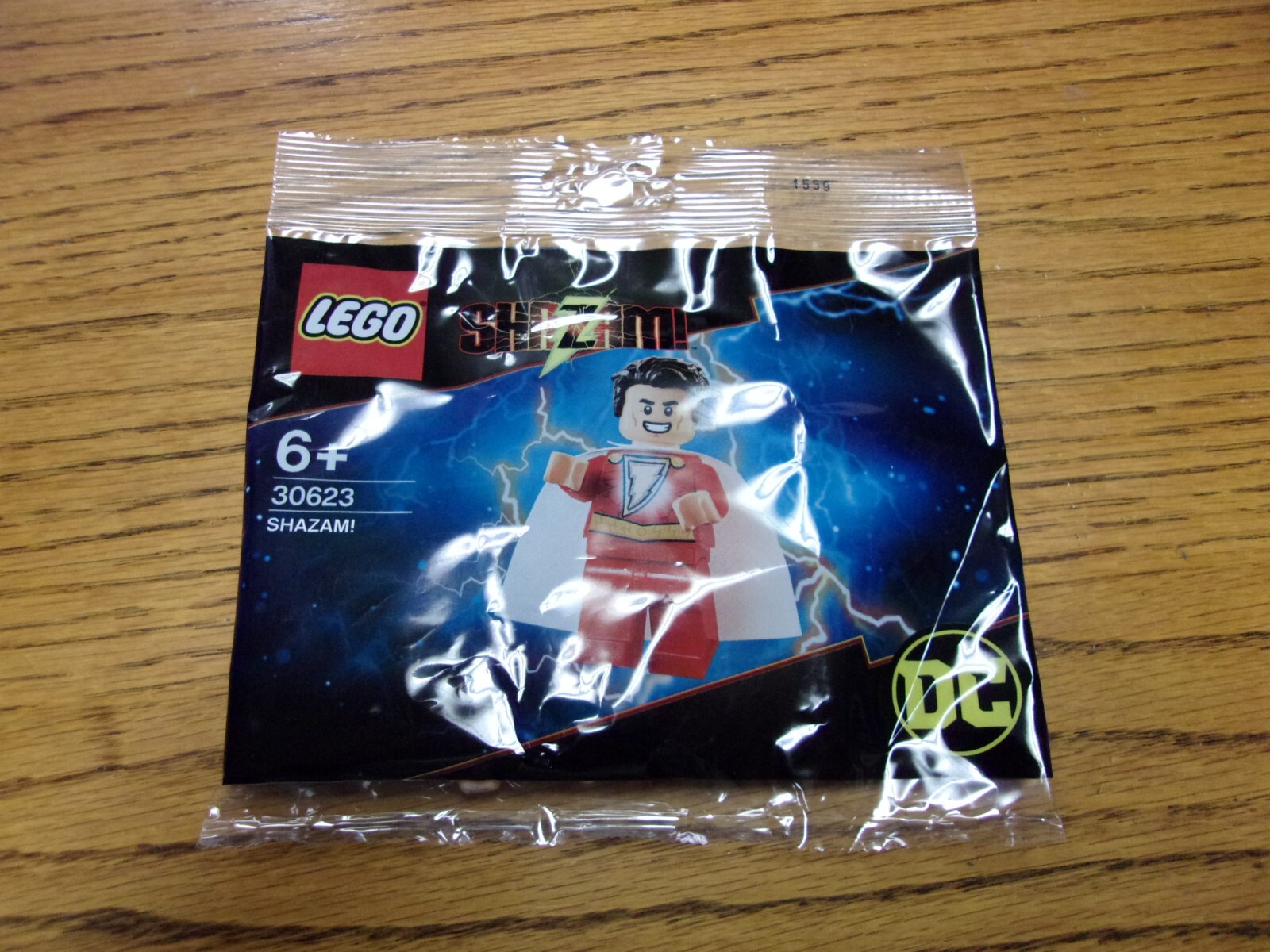 I/H New/Factory Sealed RETIRED 2019 Lego DC 30623 Shazam! Minifigure Polybag Set