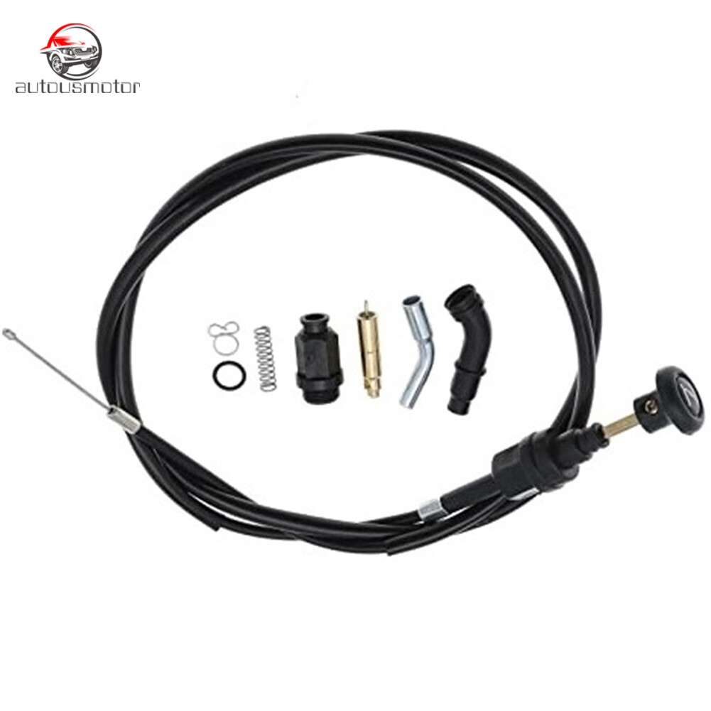 Choke Cable & Starter Valve Plunger Kit For Honda Rancher 350 TRX350 FE TM TE