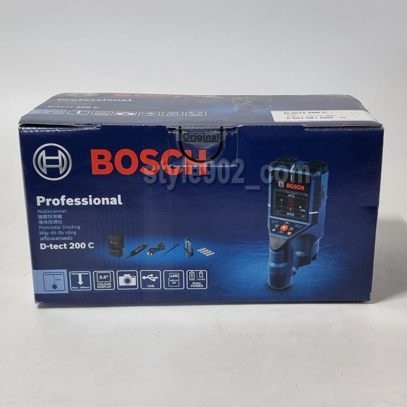 Original BOSCH Professional D-tect 200 C Wall Floor Scanner Detector - FedEX