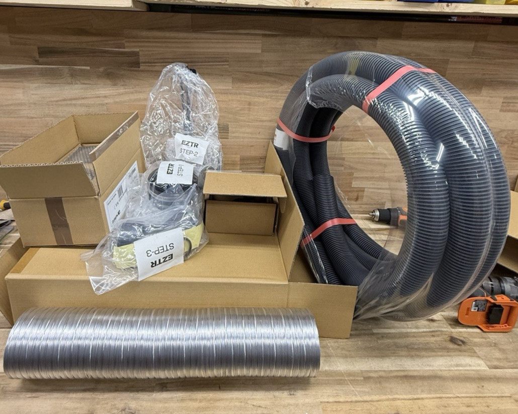 Noritz EZ2FVK-1 Flex Vent Kit - 2"-25 Feet-For EZ and NRCR SERIES models-P4-04