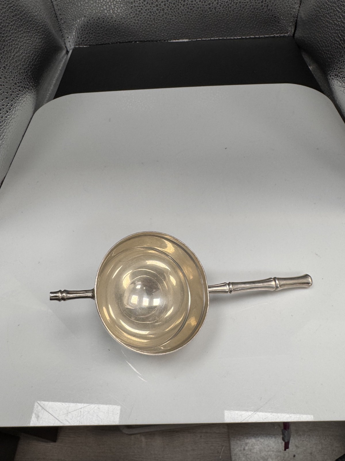 RARE Tiffany & Co Bamboo Sterling Silver 925 Roll Over Jigger Measuring Cup 6"