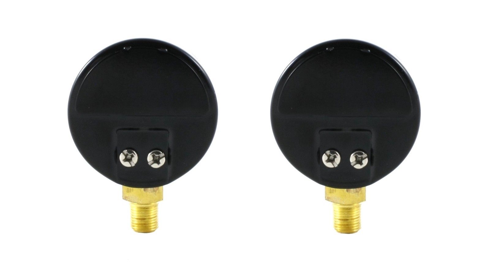 Pair of Gauges for Acetylene Regulator - Low & High - 2 inches - 1/8" NPT Thread