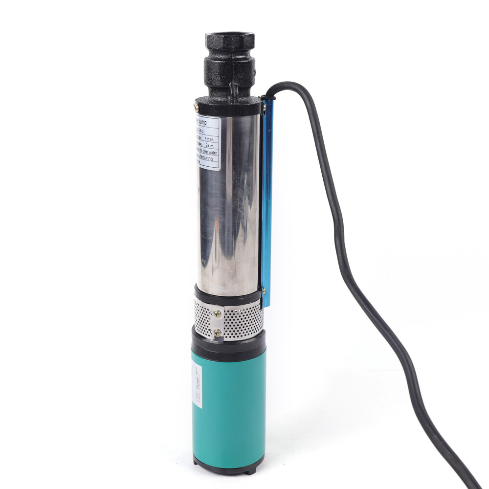 24V 5m³/h Solar Power Water Pump Farm Ranch Submersible Bore Hole Deep Well USA